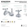 Kingston Brass KS1165BEX 8" Widespread Bathroom Faucet, Oil Rubbed Bronze KS1165BEX